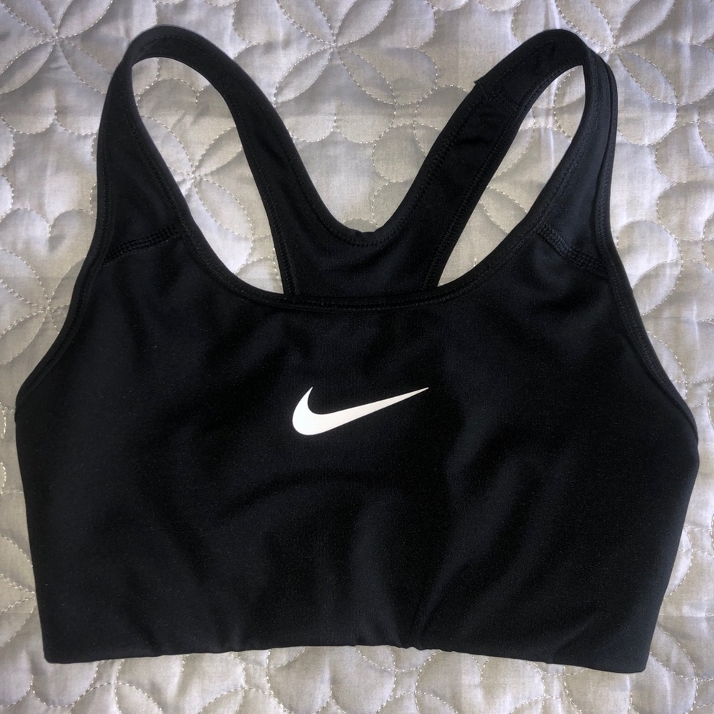 Black Nike Women’s Pro Swoosh Sports Bra